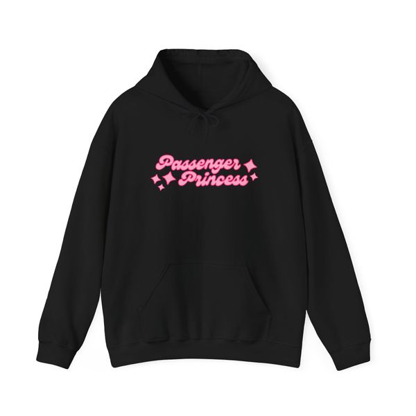 Puff Berry Passenger Princess Black Hoodie