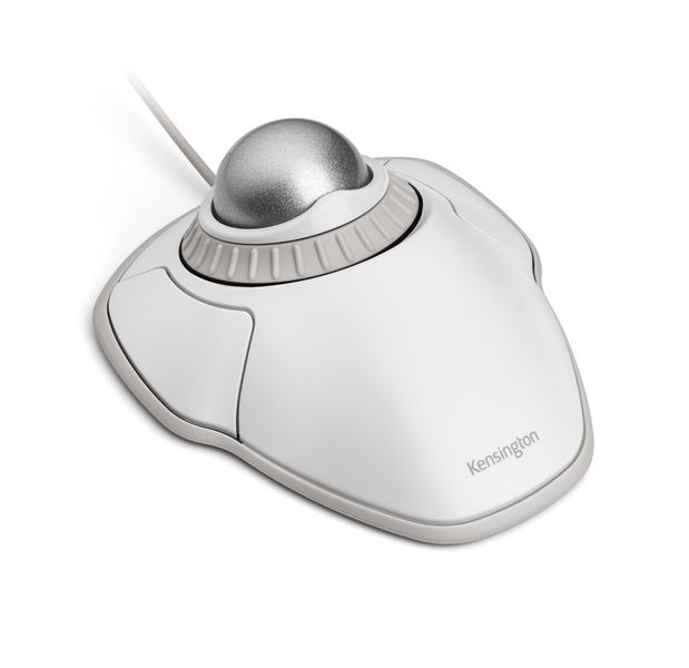 Kensington Orbit Trackball with Scroll Ring - White