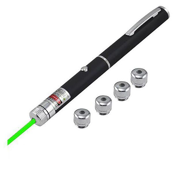 5 in 1 Green Laser Pointer Pen - For Office Use or for kids