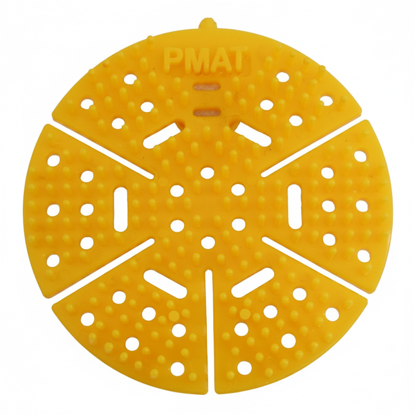 Durable Yellow Cleaning Mat 80cm x 160cm for Janitorial Use