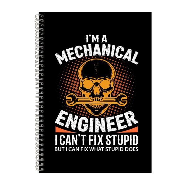 I_m A Mechanical Engineer Notebook Engineer Gift Idea A4 Notepad 139