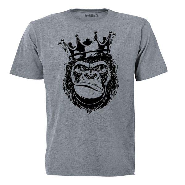 Monkey King - Mens - T-Shirt - Grey