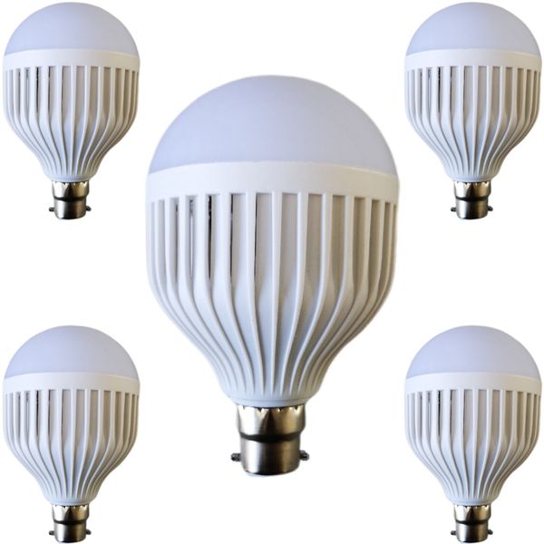 Intelligent Rechargeable Light Bulbs 5 Pack - LED 15W Bayonet