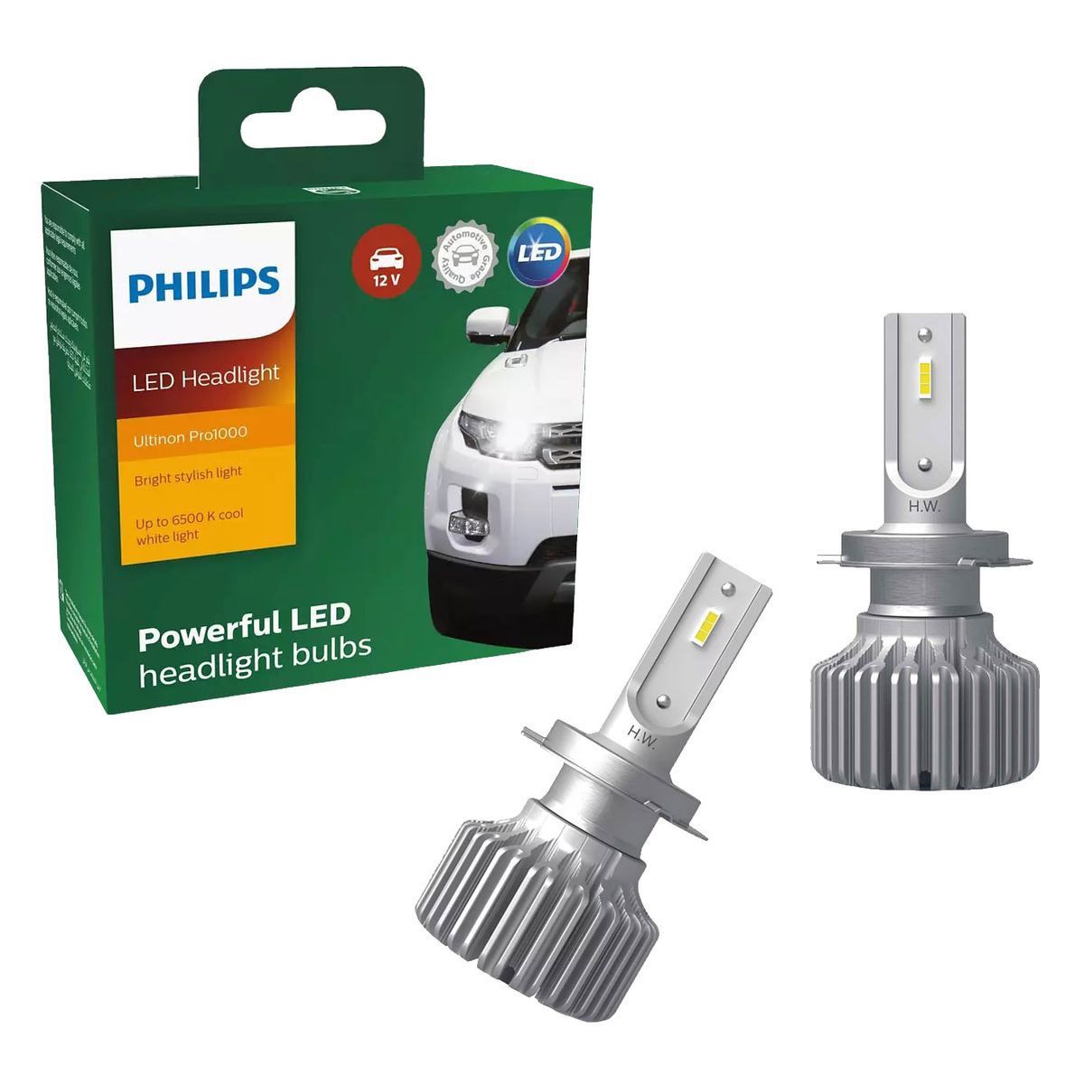 Philips Ultinon Pro1000 H4 6500K LED Bulb Set | Buy Online in South Africa | takealot.com