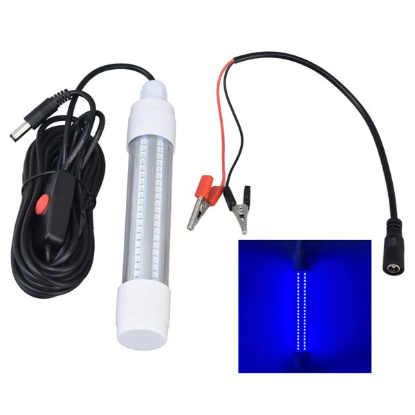 126 LED 1000lm IP68 Waterproof Blue Fishing Light