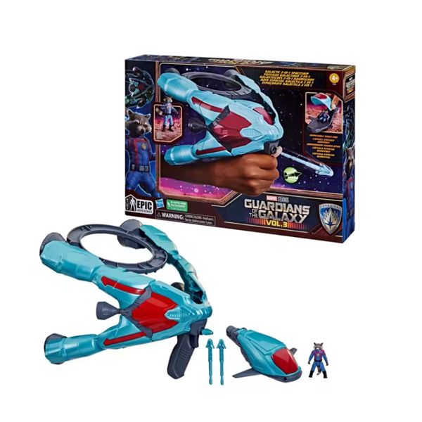 Guardians of the Galaxy Galactic Spaceship Blaster with Rocket