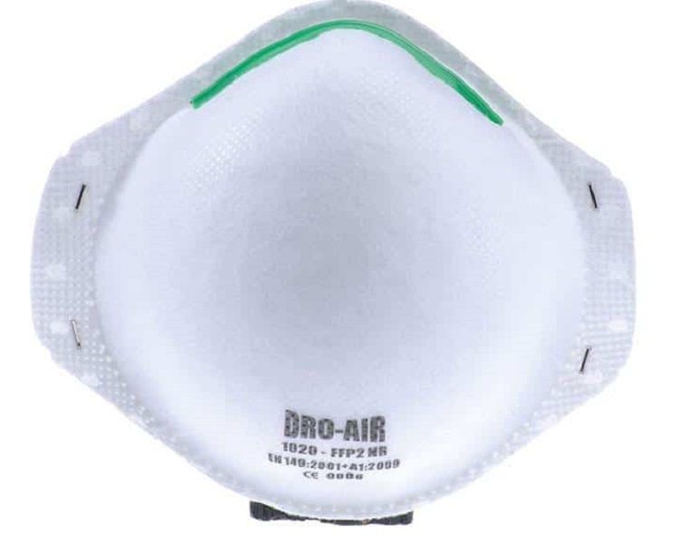 Dromex Face Mask - Respirator Dust Face Mask FFP2 - Pack of 20