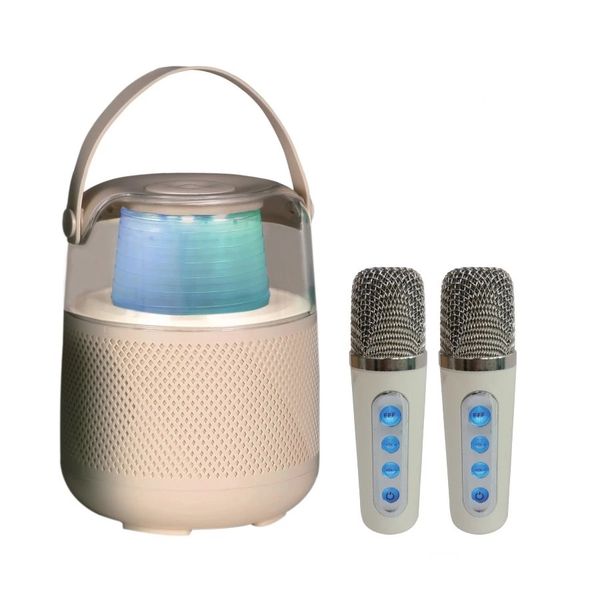 T-908 Double Microphone Karaoke Speaker