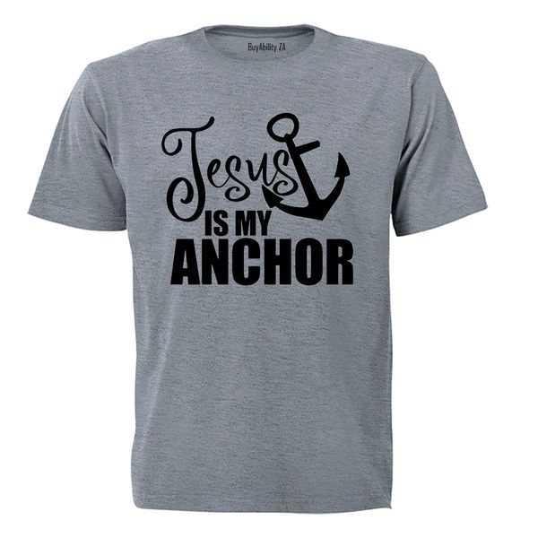 My Anchor - Mens - T-Shirt - Grey image