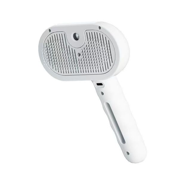 Self-Cleaning Pet Slicker Brush for Cats &amp; Dogs, Shedding Hair Remover Comb