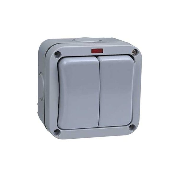 2Lever 1Way Weatherproof Switch IP65
