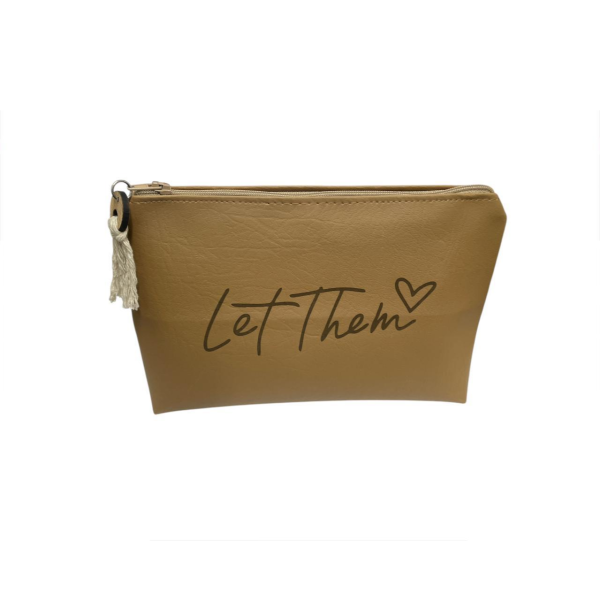 The Knörr Colellection - Engraved PU Leather Make Up Bag Gift - Let Them