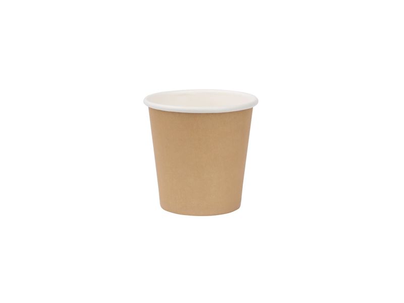 100ml Single Wall Espresso Cup Kraft (50)