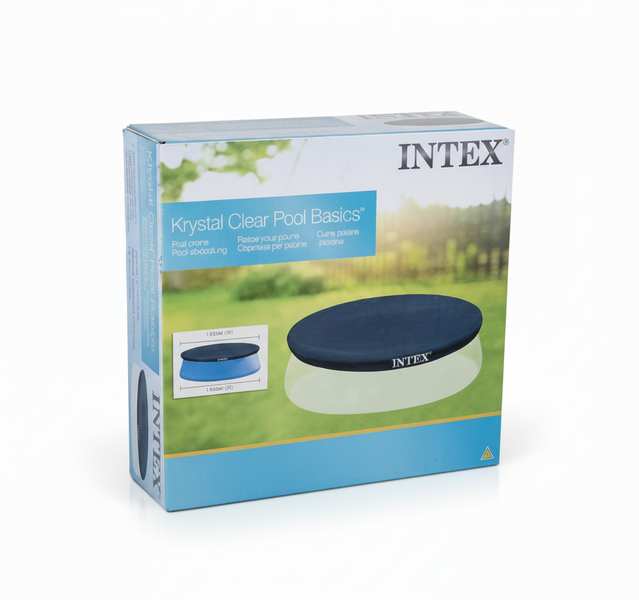 Intex Pool Cover for 244 cm Easy Set Pools with Secure Rope