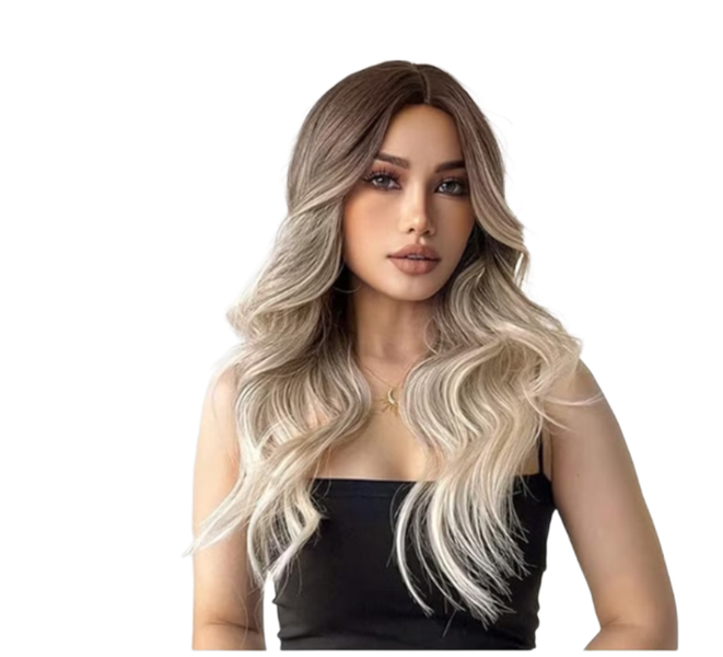 Synthetic Wig, Easy to Wear, Heat-Resistant, Washable, Reusable, Soft
