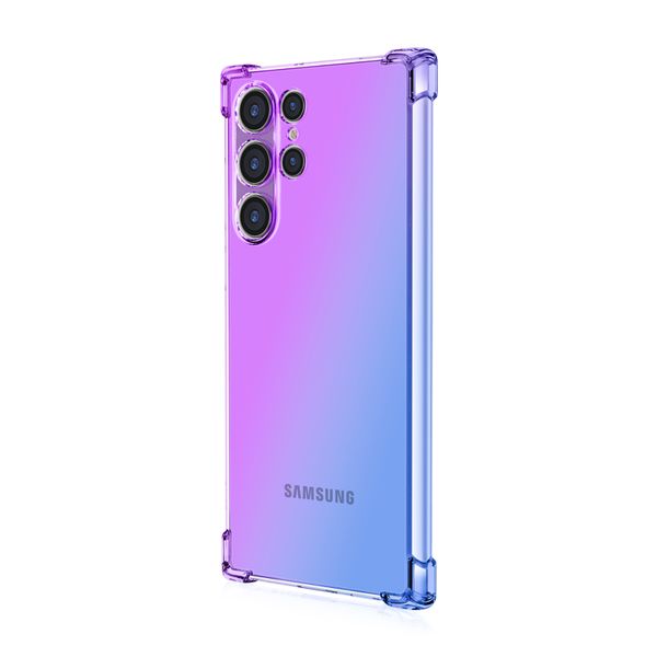 Samsung Galaxy S22 Ultra Color Gradient Phone Cover - Purple/Blue