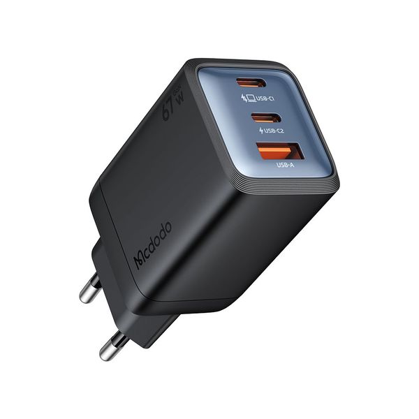 Mcdodo 67W Mini GaN 5 Fast Charger Cellphone Charger Multiport Charger USB