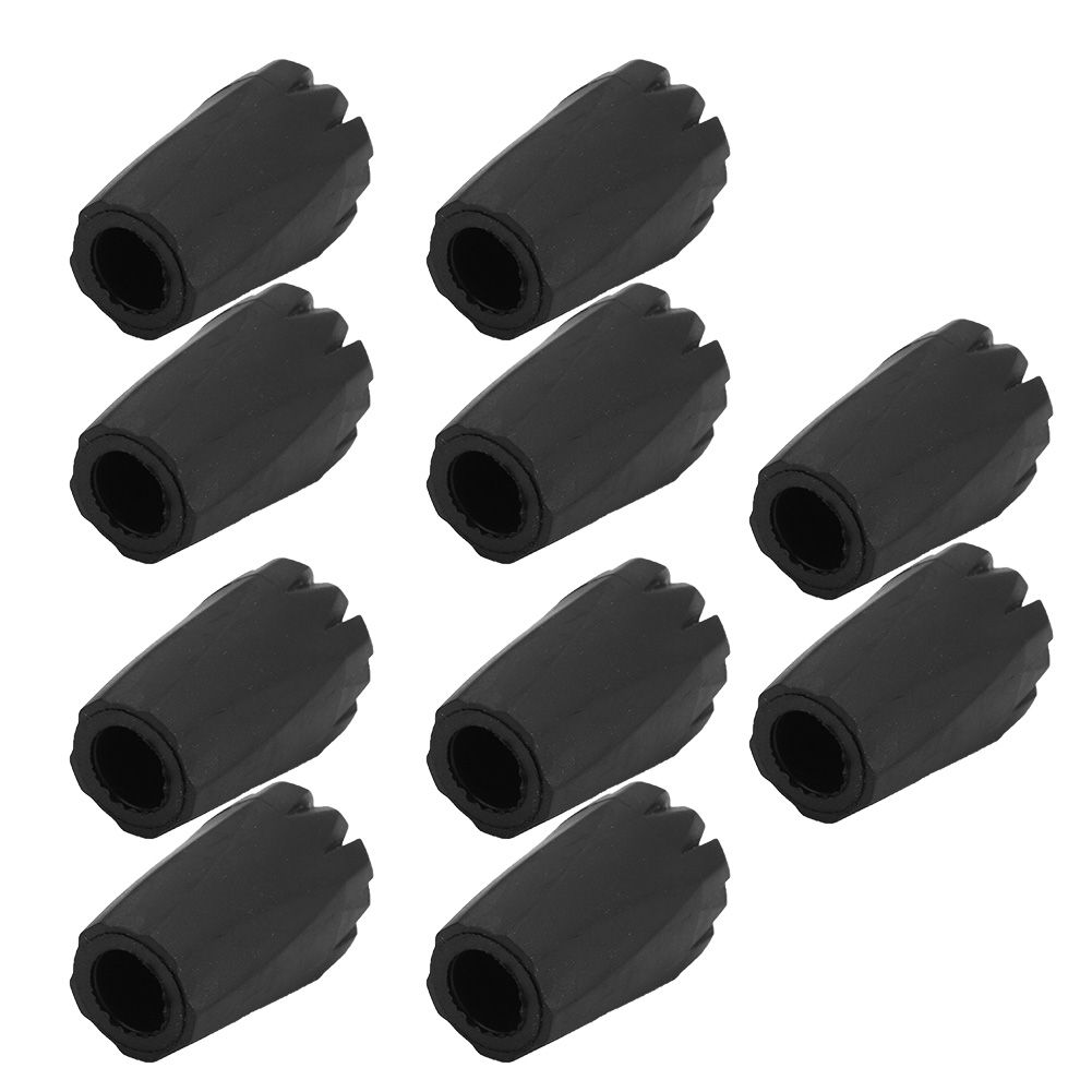 Replacement rubber tips for trekking poles