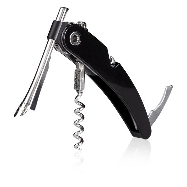 Vacuvin - Single Pull Corkscrew - Black