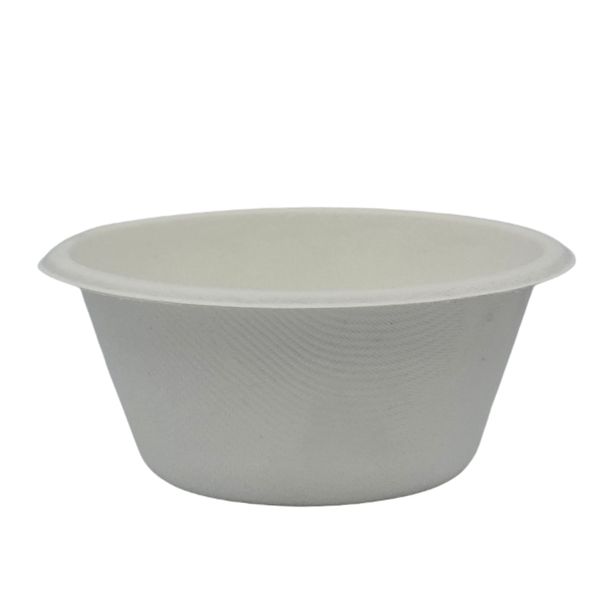 Sugarcane Bowls 240ml Eco Disposable 9.8cm - 50 Pack