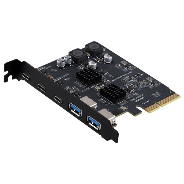 Usb3.2 Expansion Card Gen2 10Gbps Pci-E 4 x Adapter Card B