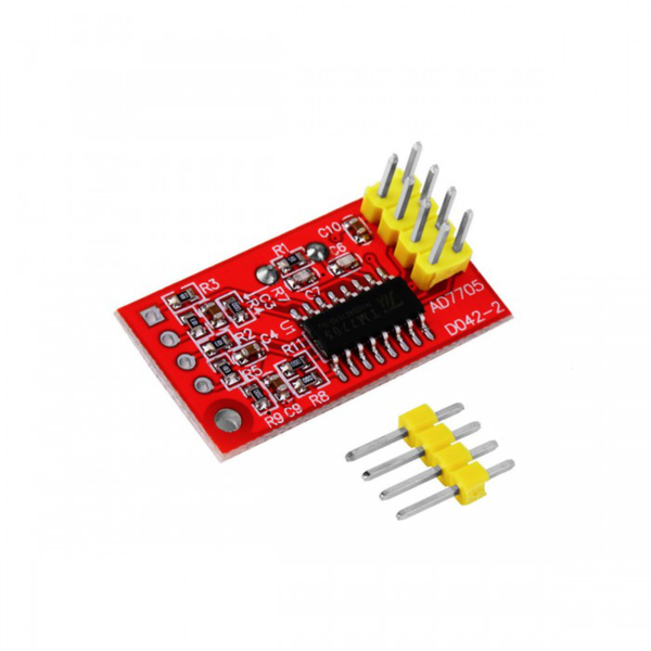 AD7705 Dual 16 bit ADC Data Acquisition Module