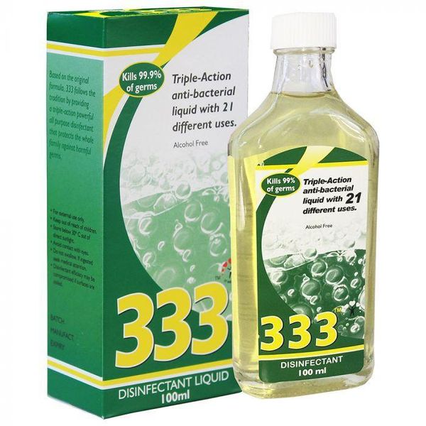 333 Disinfectant - 100ml
