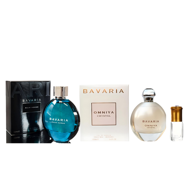 Bavaria Men and Women Combo - 100ml by Fragrance World + Perfume Oil