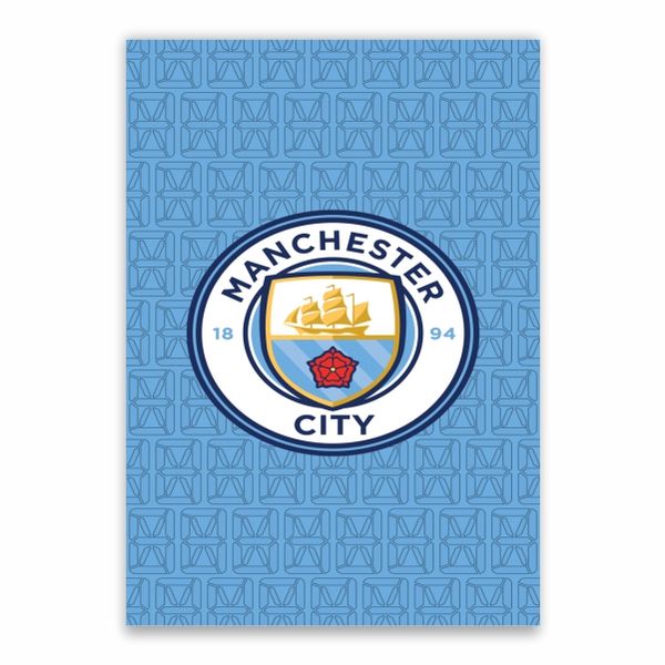 Manchester City Logo Poster - A1