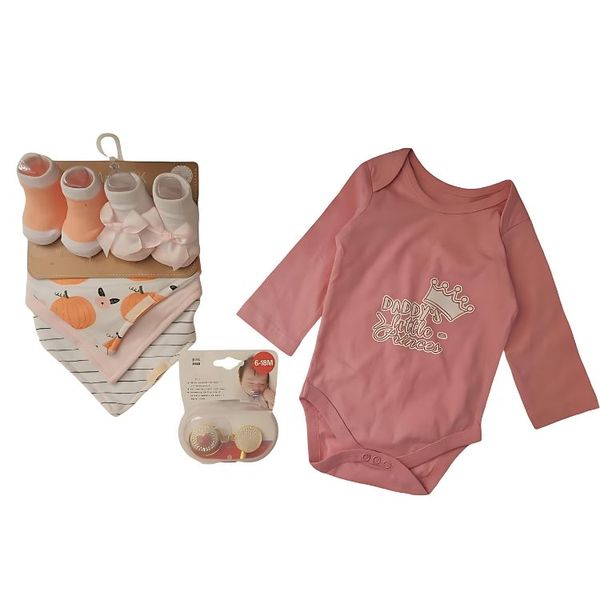 Daddies Little Princess Baby Combo Hamper Gift Pack: 3-6m LS (UG's)