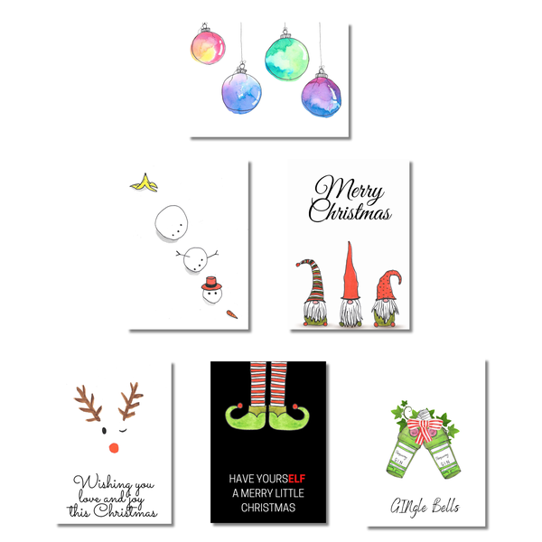 Christmas greeting cards - 10 pack