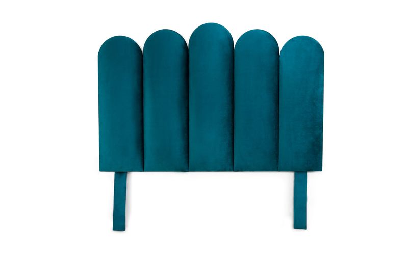 Elizabeth Modern Headboard - Emerald Green