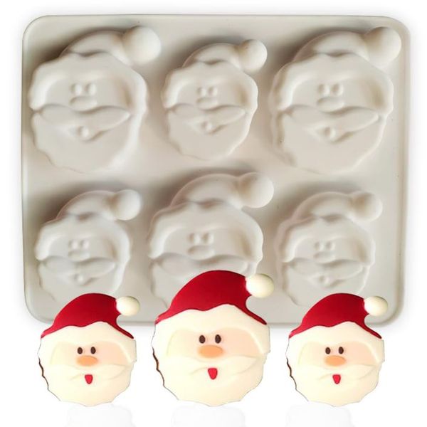Christmas Father Face Soap/Chocolate Mould
