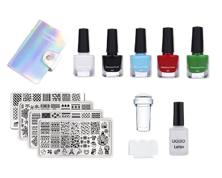 All-in-One Nail Art Stamping Kit