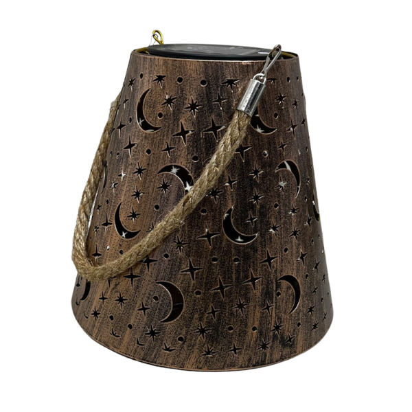 Solar Star and Moon Hanging Lantern