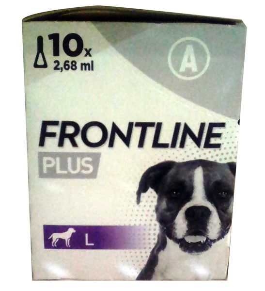 Frontline Plus Dog Large 10x1'S (20-40kg Purple)