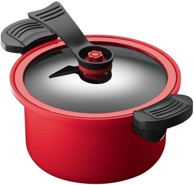Red 3.5L Micro Pressure Cooker