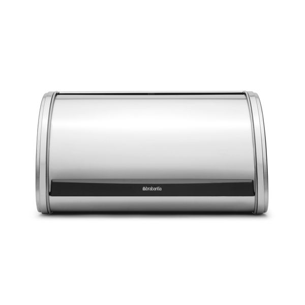 Brabantia - Medium Bread Bin Roll Top - Matt Steel