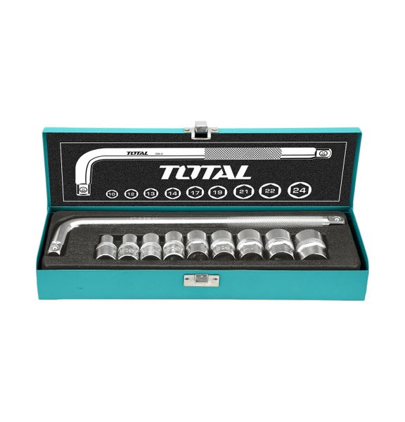 Total Tools 10-Piece 1/2" Socket Set