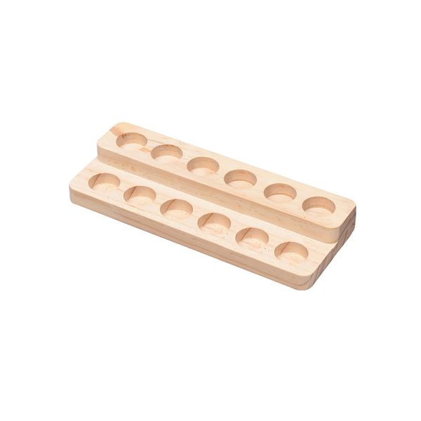 12 Slots Essential Oil Storage Rack Display Stand for Aromatherapy Bottles