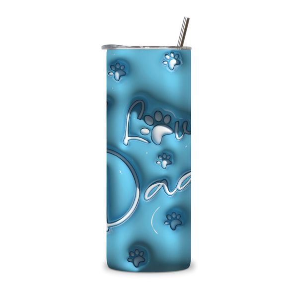3D Printed Double Wall Skinny Tumbler - TBLR000087