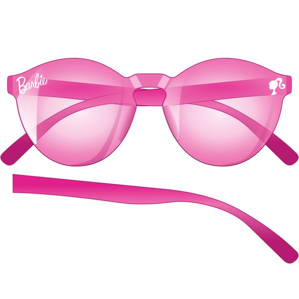 BARBIE By Mattel Official Licensed Girls Sunglasses - Pink Glitter Frames