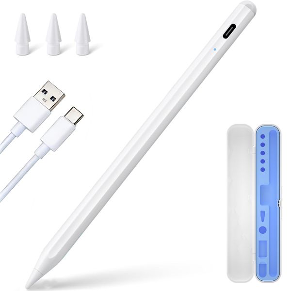 QYNIAL Fast Charge Pencil Compatible with iPad Palm Rejection Sensitivity