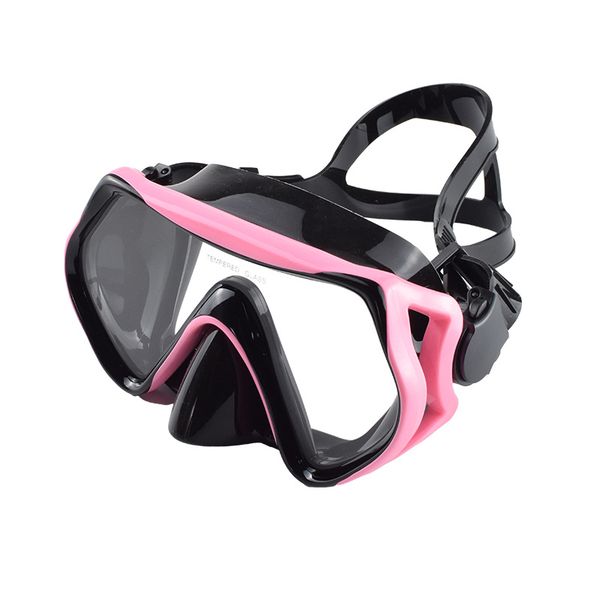 Diving Mask - Low Volume, Tempered Glass, Silicone Skirt