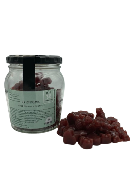 Sea Moss Gummies( Mixed Berries and Beeroot)
