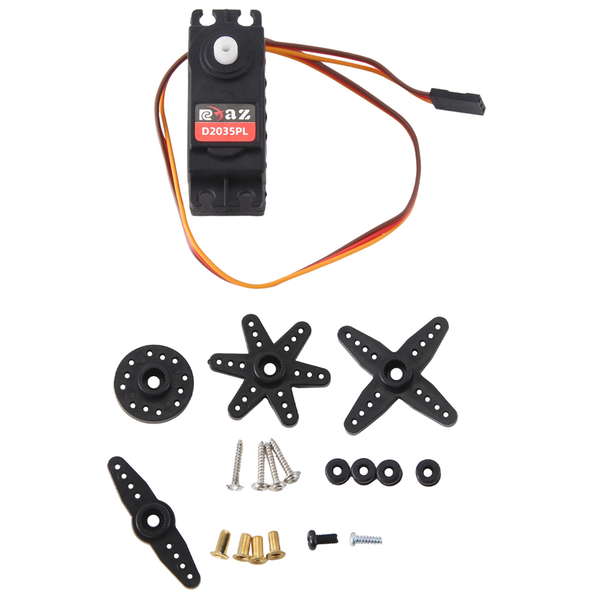 3.5Kg Servo All Plastic Gear for Jr Car Rc Model Helicopter Boat Diy