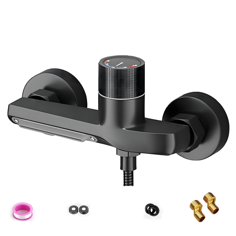 Wall Mount Shower Mixer Tap - Bath Faucet Valve