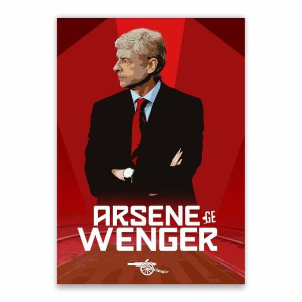 Arsene Wenger Gunners Poster - A1