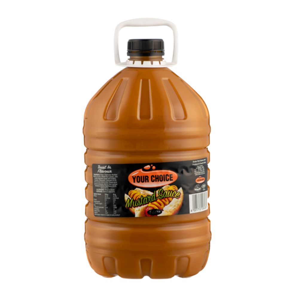 Your Choice - Mustard Sauce 5 Litre | Shop Today. Get it Tomorrow ...