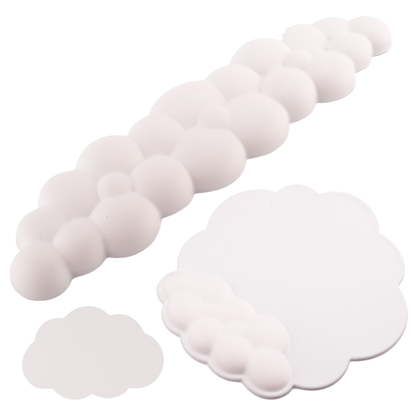 Memory Foam Hand Rest Cloud Mouse Keyboard Wrist Pad for Office Games